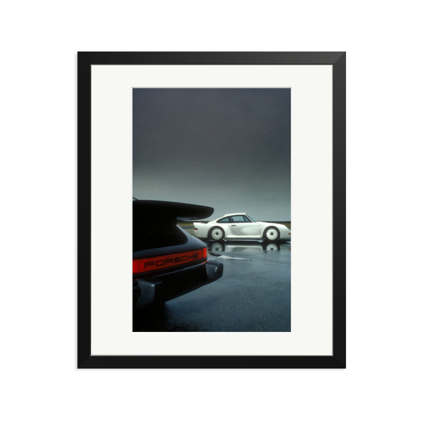 Porsche Test Track Framed Print