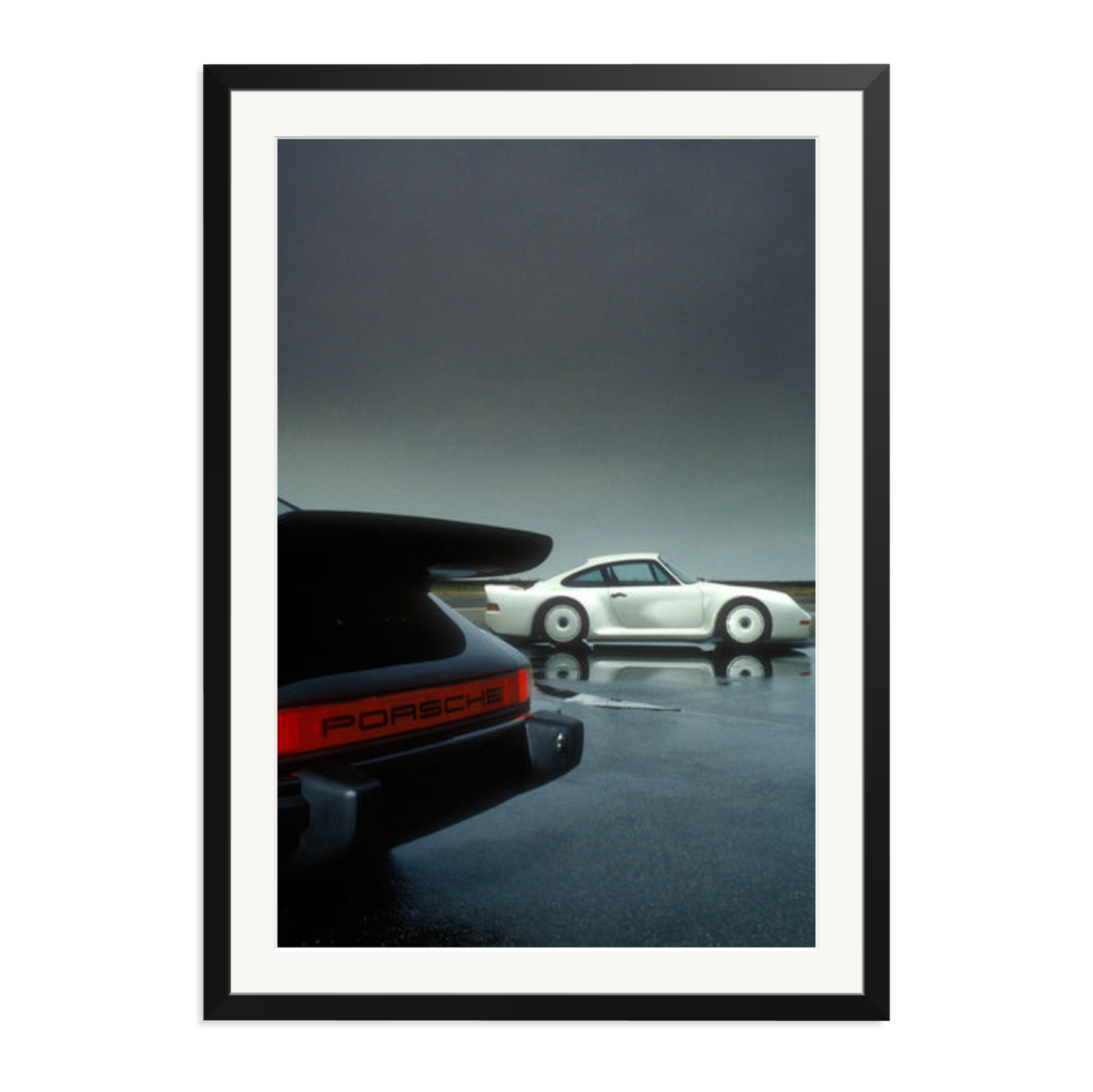 Porsche Test Track Framed Print