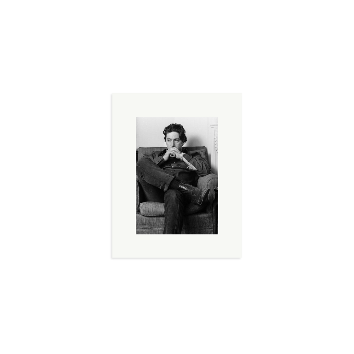 Thoughtful Al Pacino Print Only Small