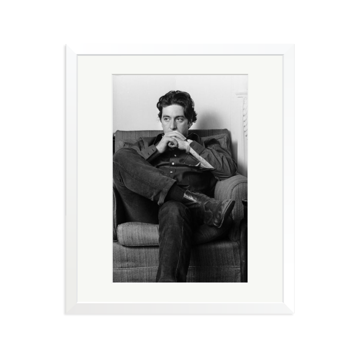 Thoughtful Al Pacino White Large
