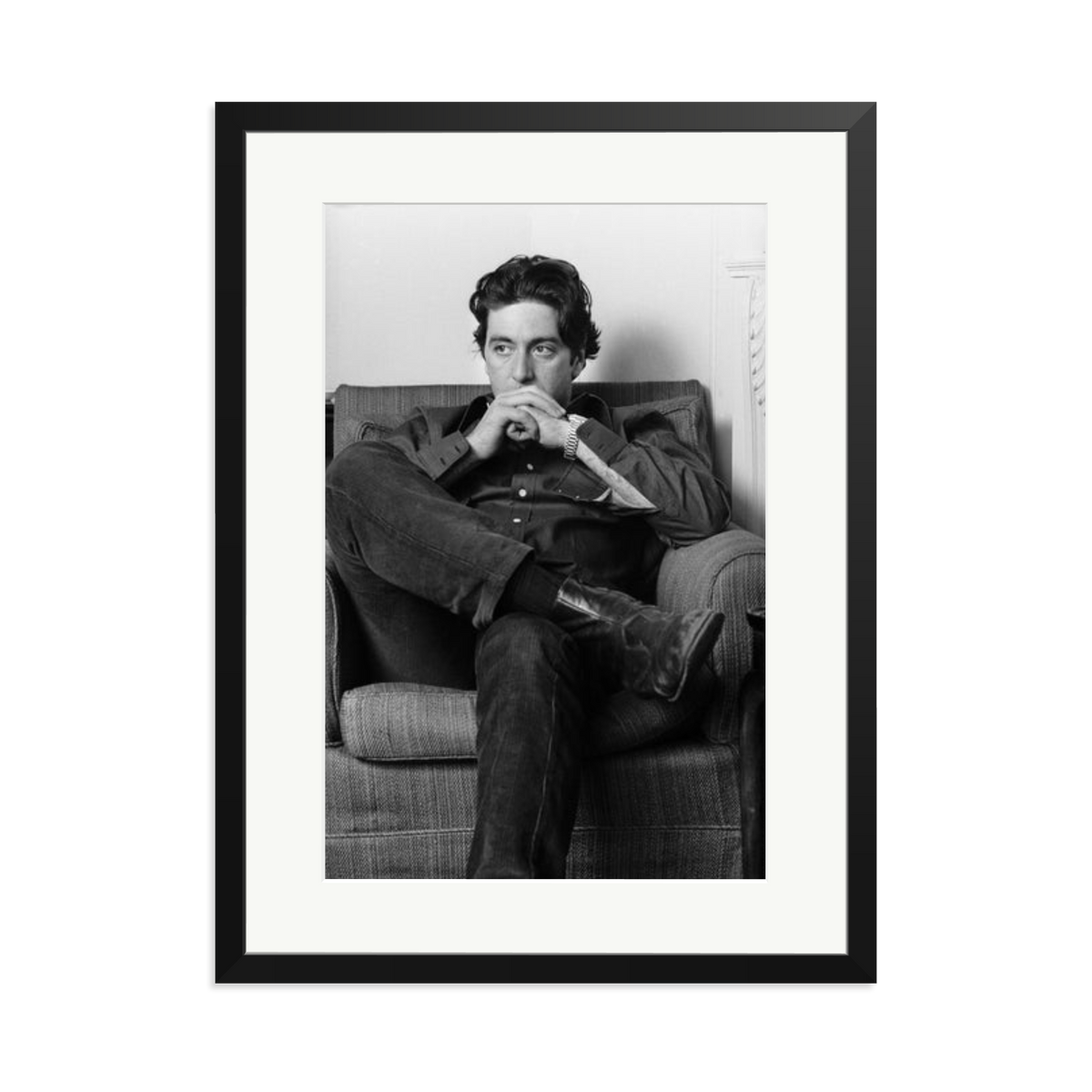 Thoughtful Al Pacino Black XL