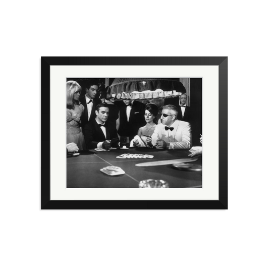 Thunderball Gambling Framed Print