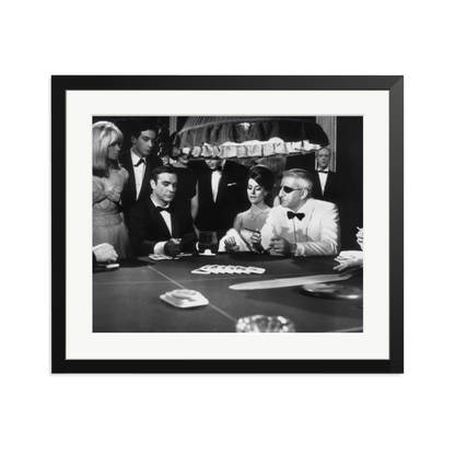 Thunderball Gambling Framed Print