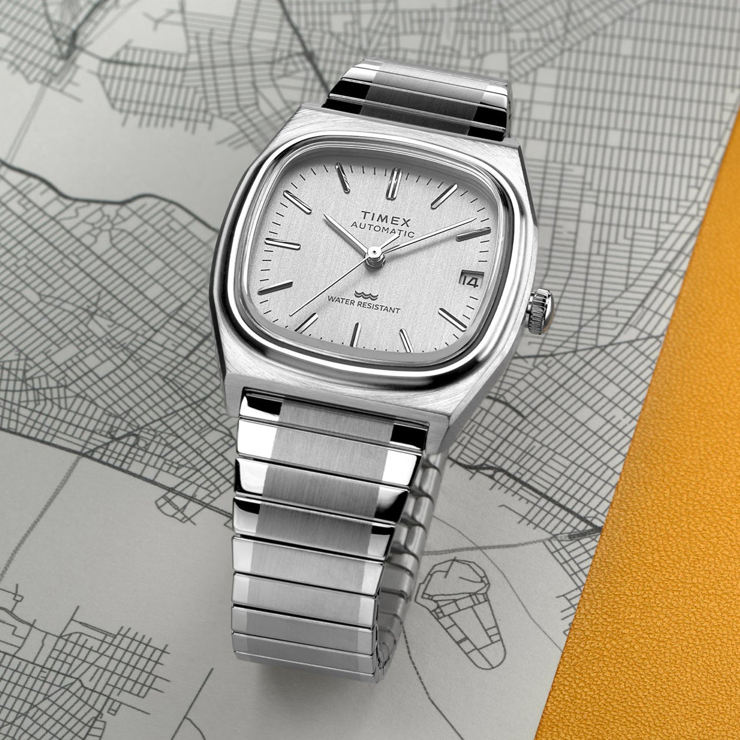 Timex Automatic 1983 E-Line Reissue Dress Watch