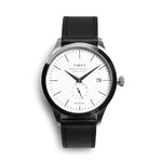 Timex American Documents Watch - White Dial / Stainless / Black Strap