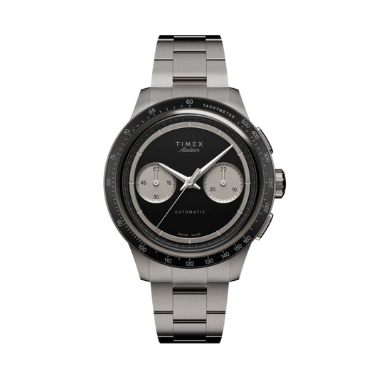 Timex Atelier M1a Ti Chronograph Watch Titanium Bracelet