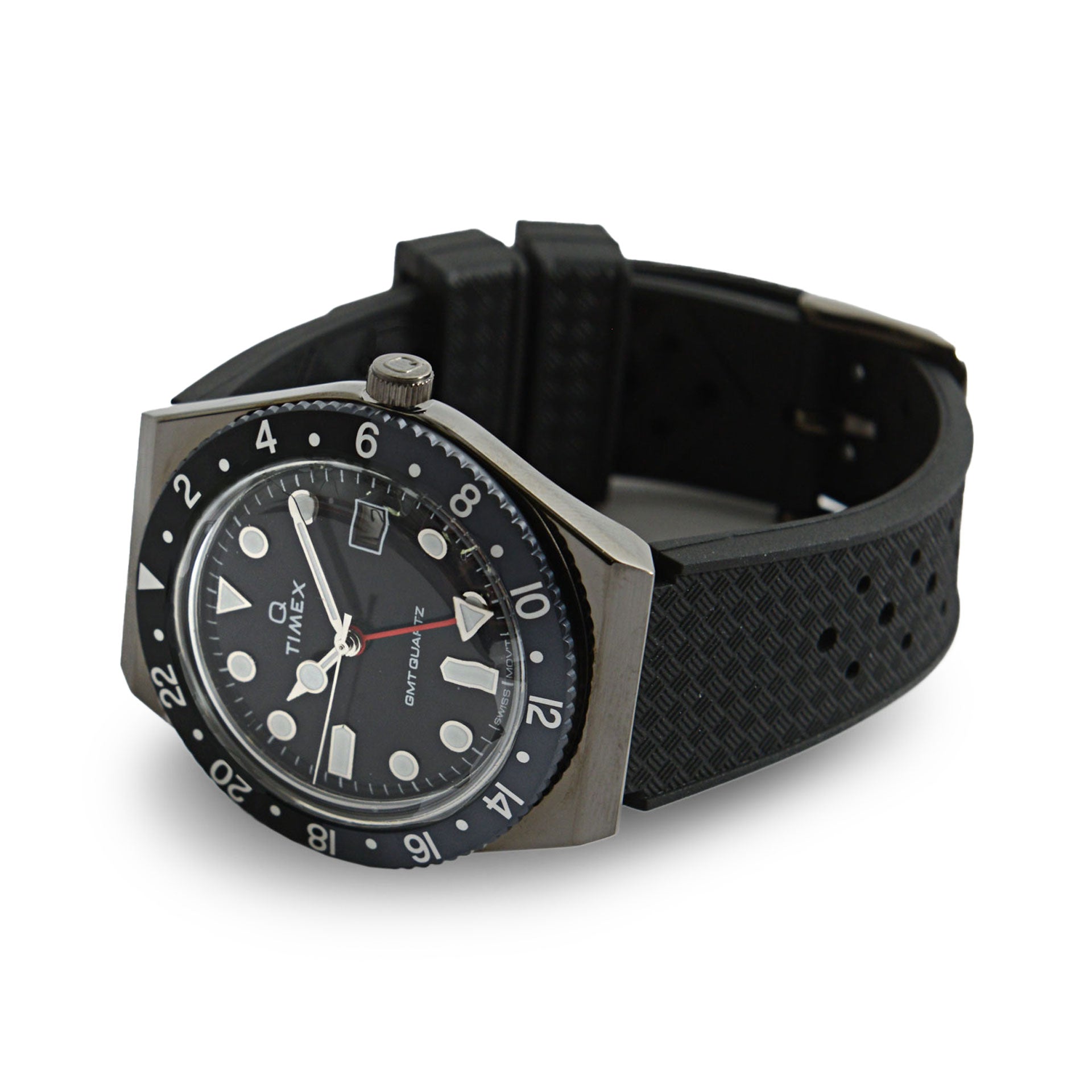 Timex Q GMT Blackout Watch