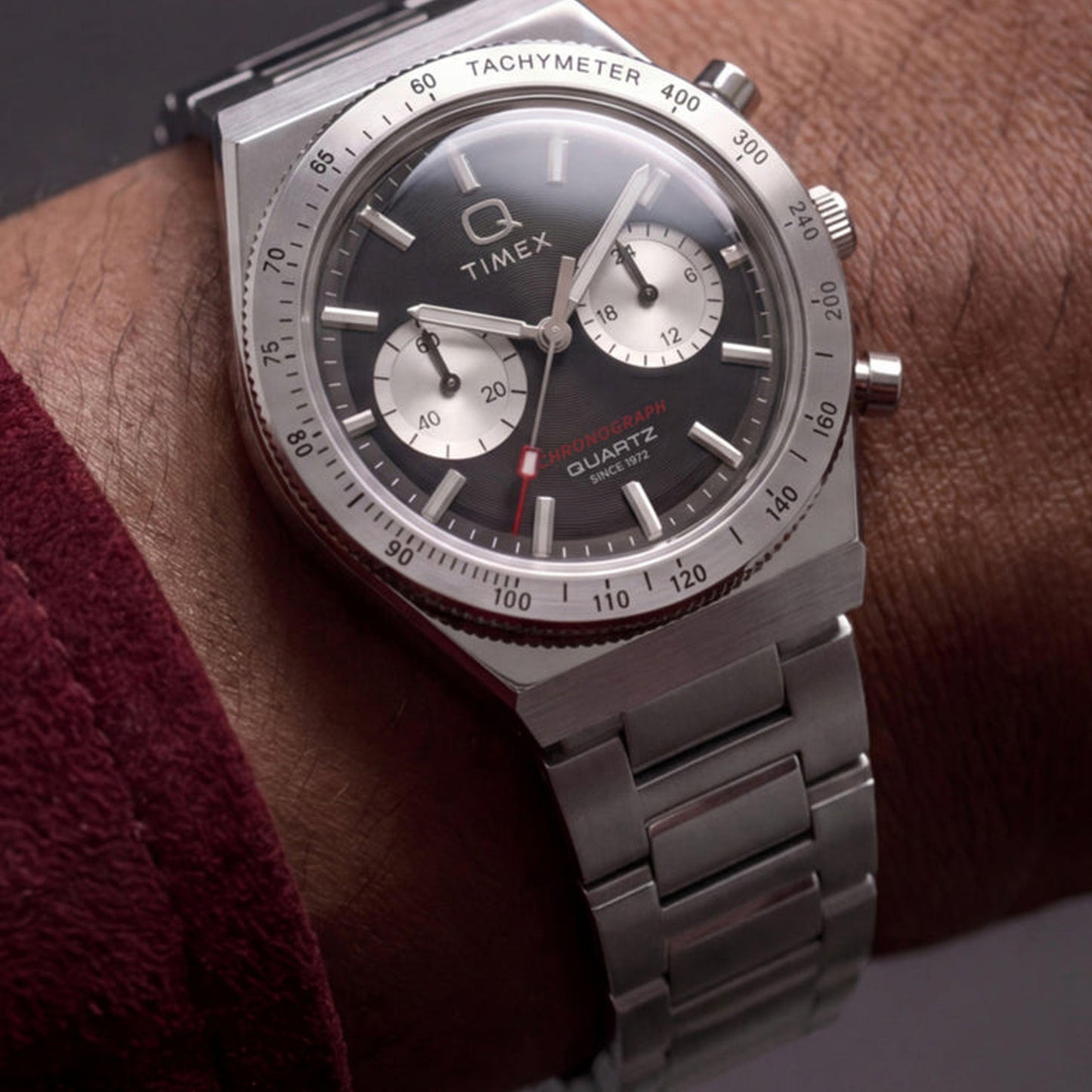 Timex Q Continental Chronograph Watch