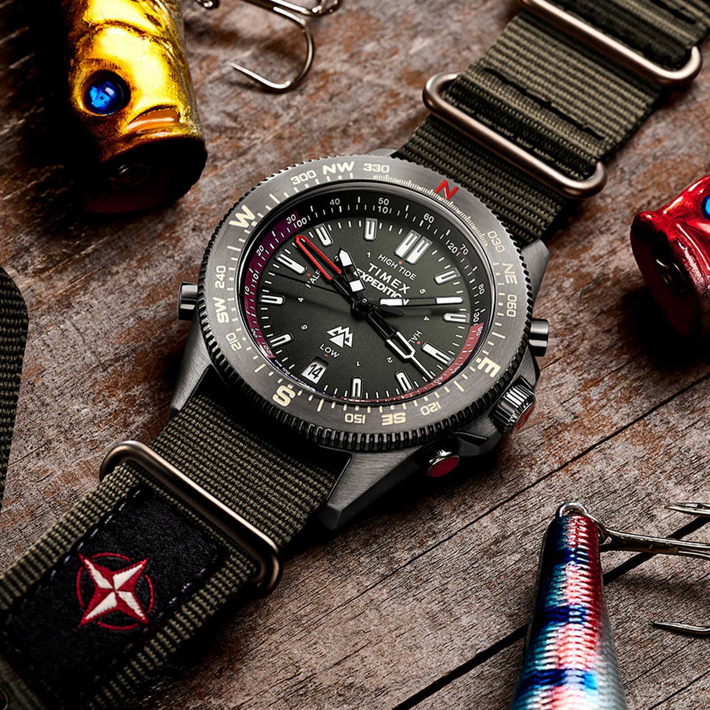 Timex Expedition Tide-Temp-Compass Watch