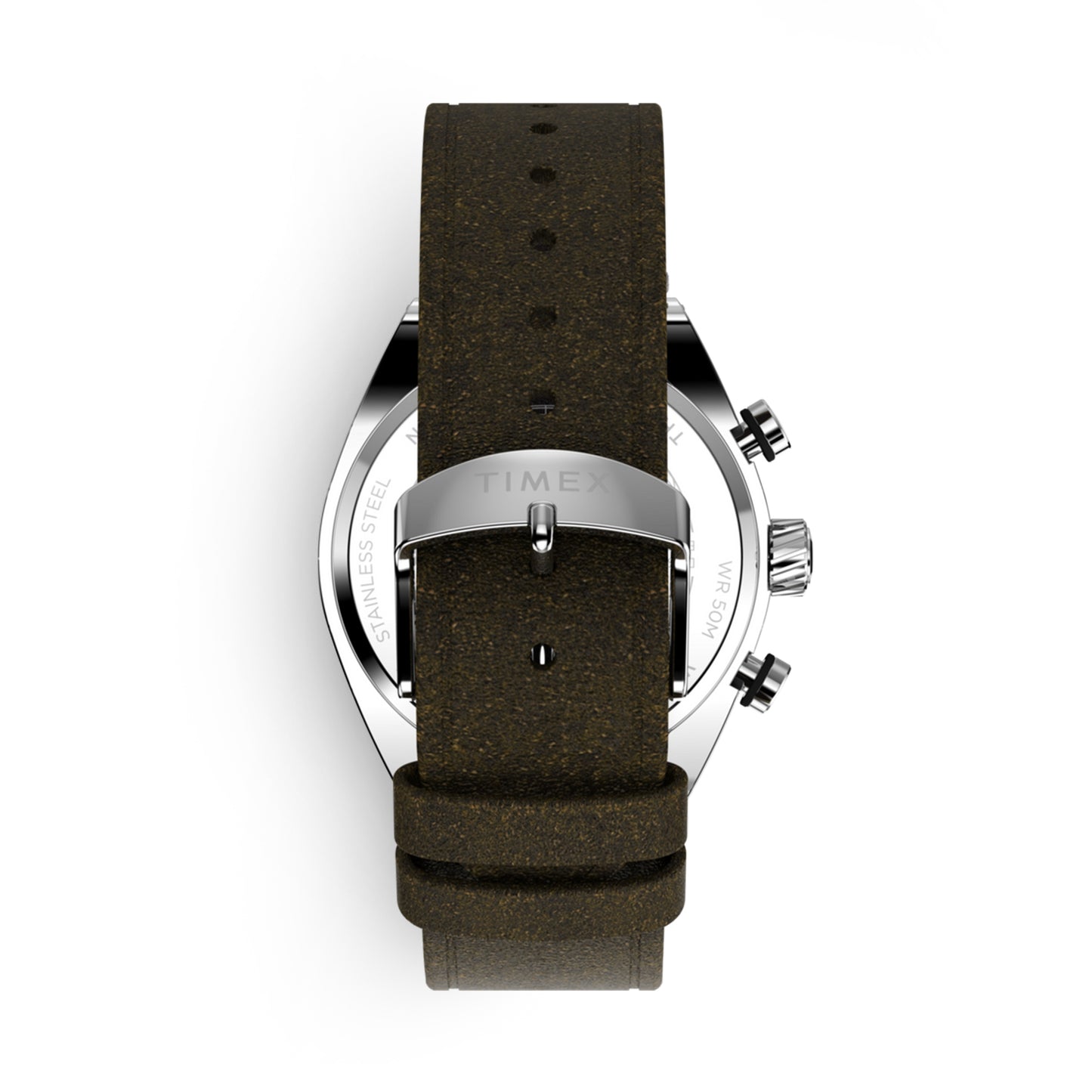 Timex Legacy Tonneau Chronograph Leather Strap Watch