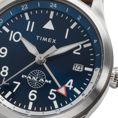 Timex x PanAm Waterbury GMT Watch