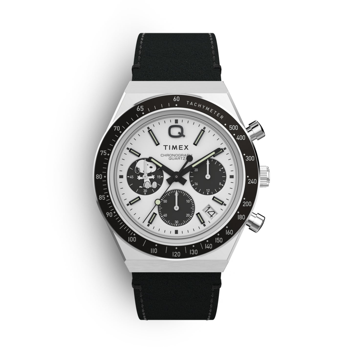 Timex x Peanuts Q Chronograph Watch