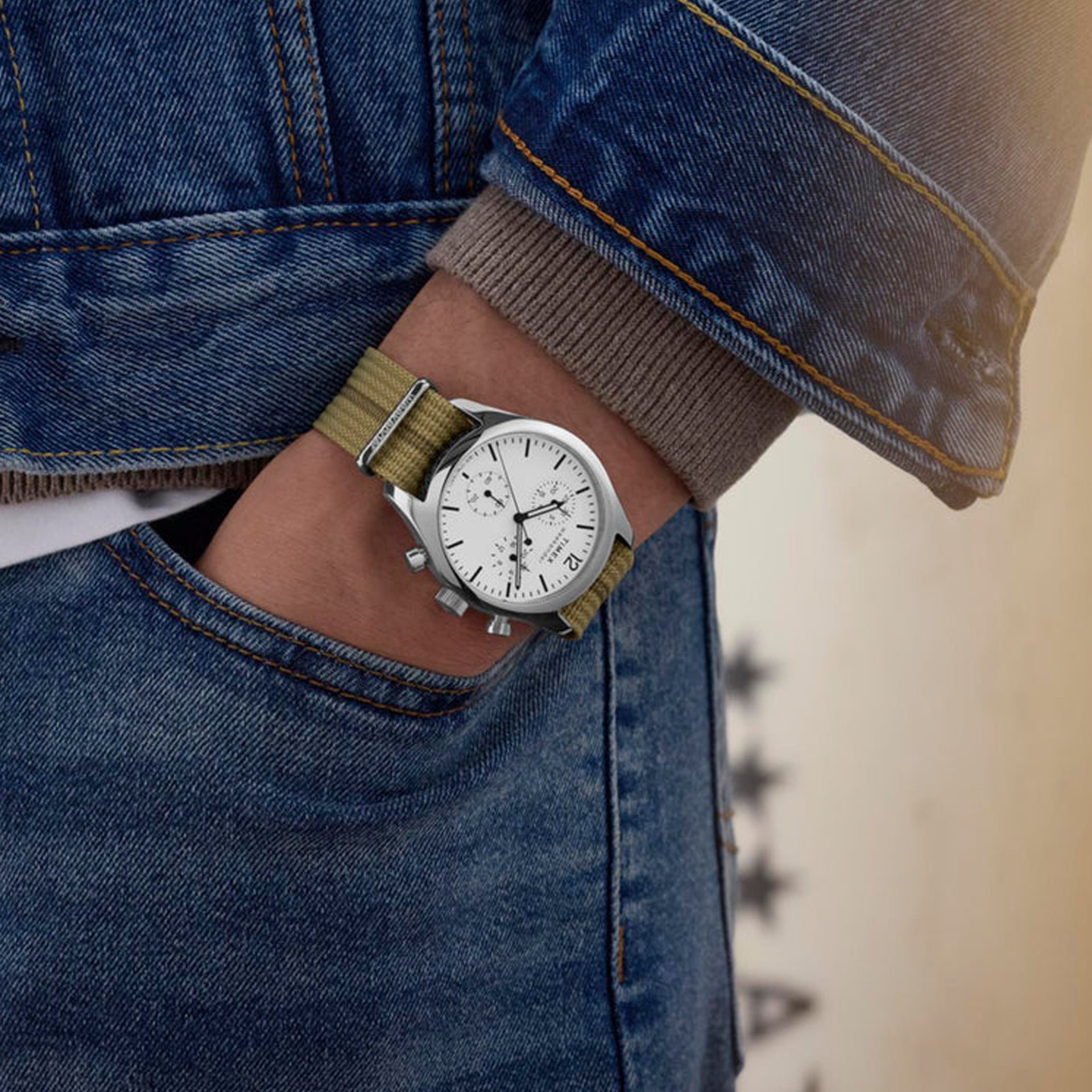 【美品】TIMEX weekender social-fade-friday-timex-