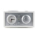 Tivoli Model 3 Clock Radio Speaker - White / Silver