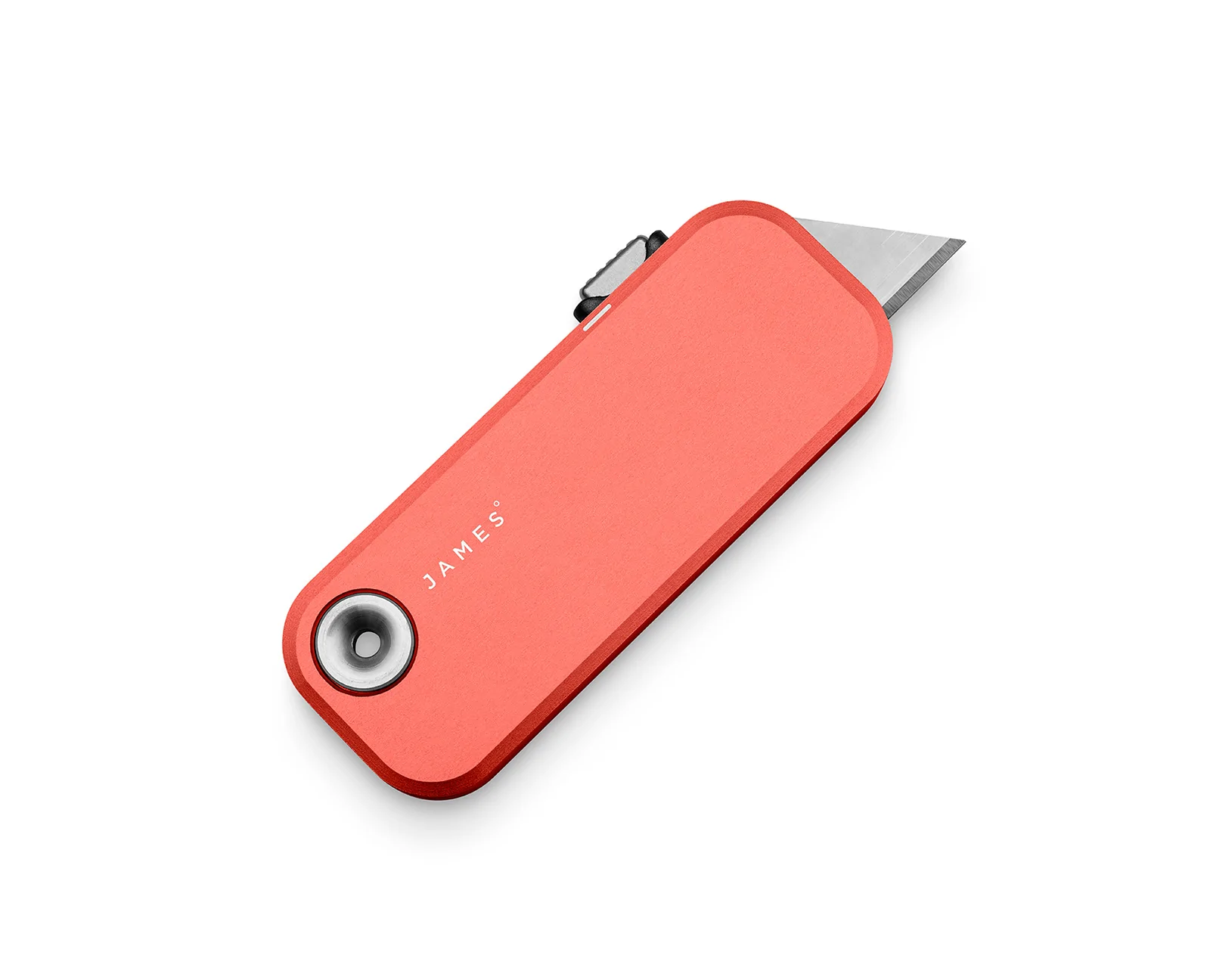 James Brand The Palmer Utility Knife Coral + Stainless