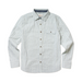 Imperfects Tradesman Button-Down in Striped Chambray - Mineral Stripe