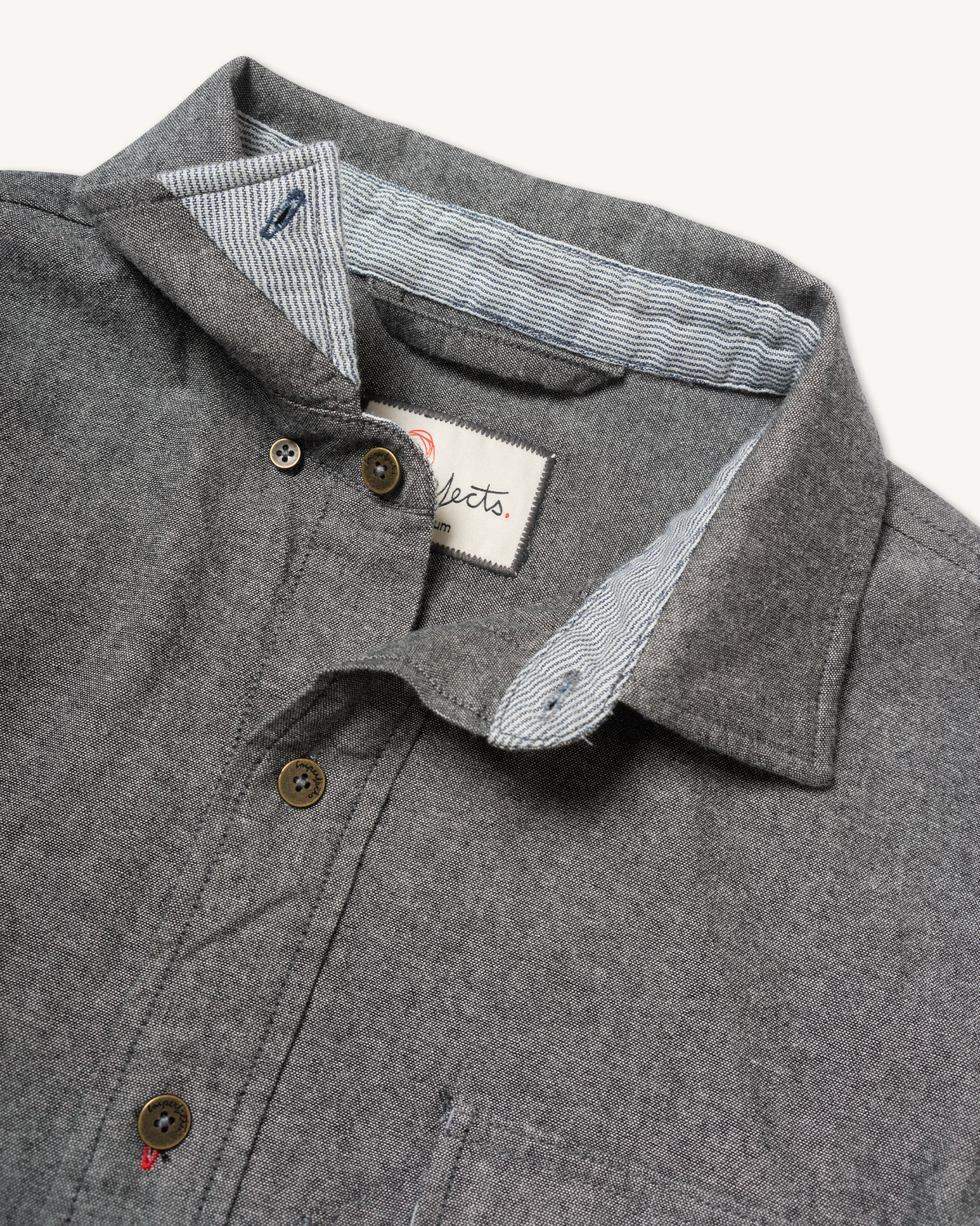 Tradesman Button-Down in Chambray