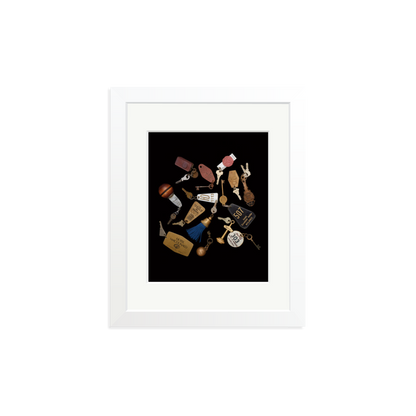 Travel Keys Framed Print