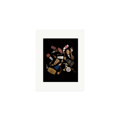 Travel Keys Framed Print