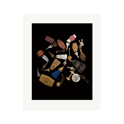 Travel Keys Framed Print