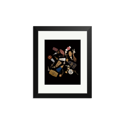 Travel Keys Framed Print