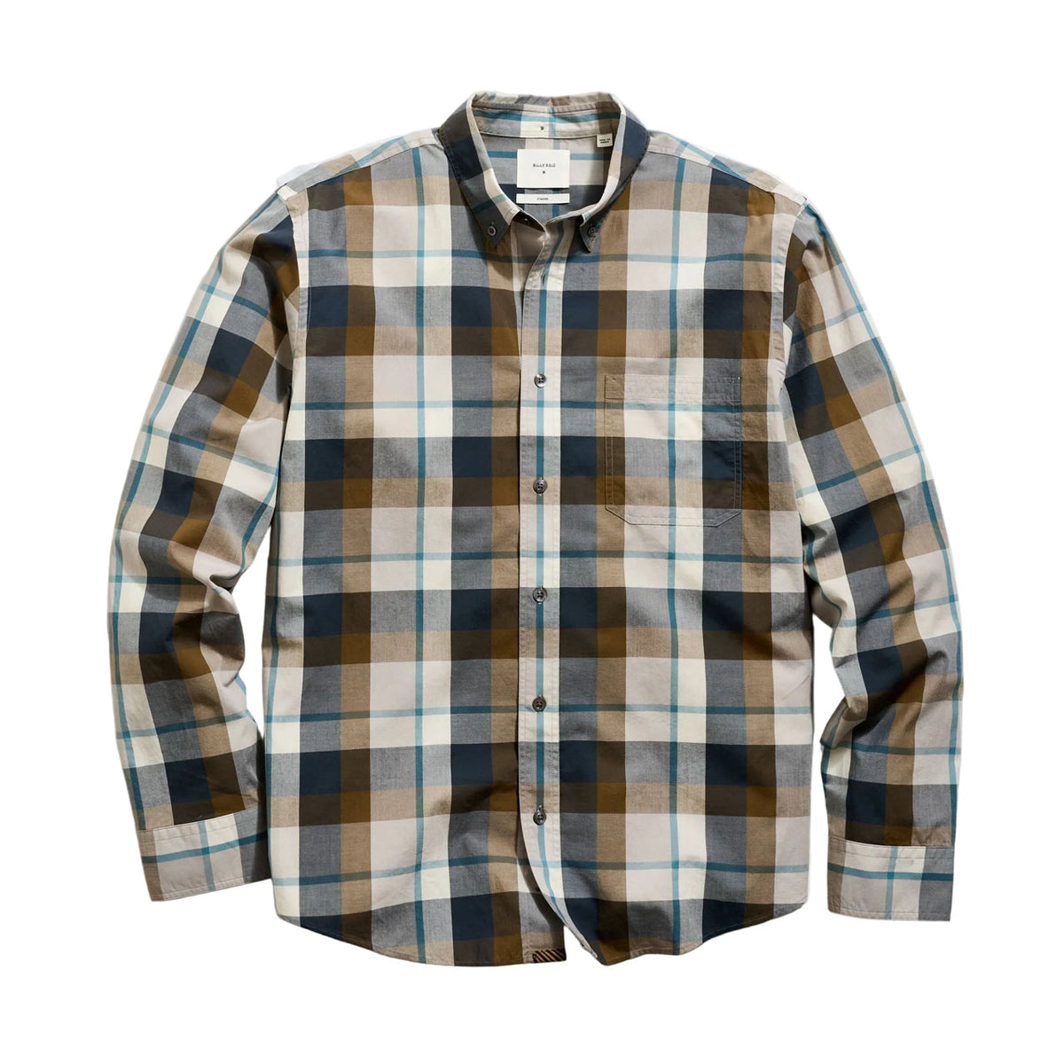 Billy Reid Bold Plaid Tuscumbia Shirt Button Down