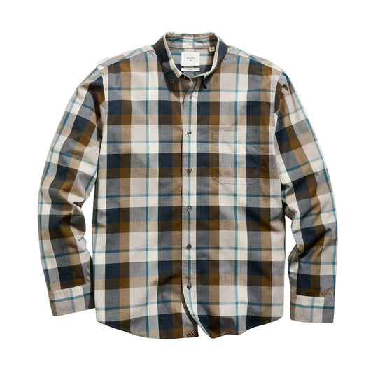 Billy Reid Bold Plaid Tuscumbia Shirt Button Down Multi