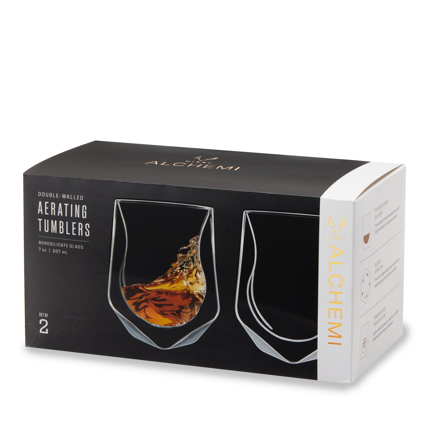 Alchemi Double-Walled Aerating Tumblers