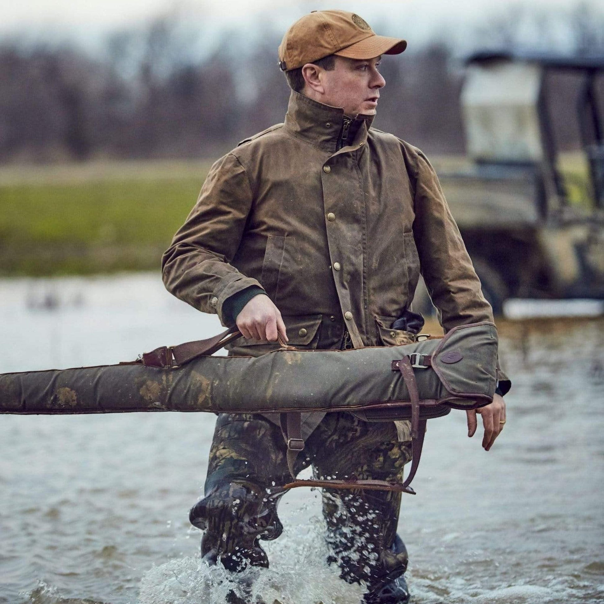 Tom Beckbe Fleece-Lined Canvas Gun Sleeve