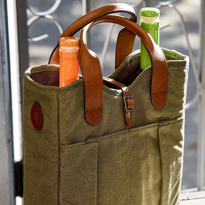 Tom Beckbe Canvas Whiskey Tote