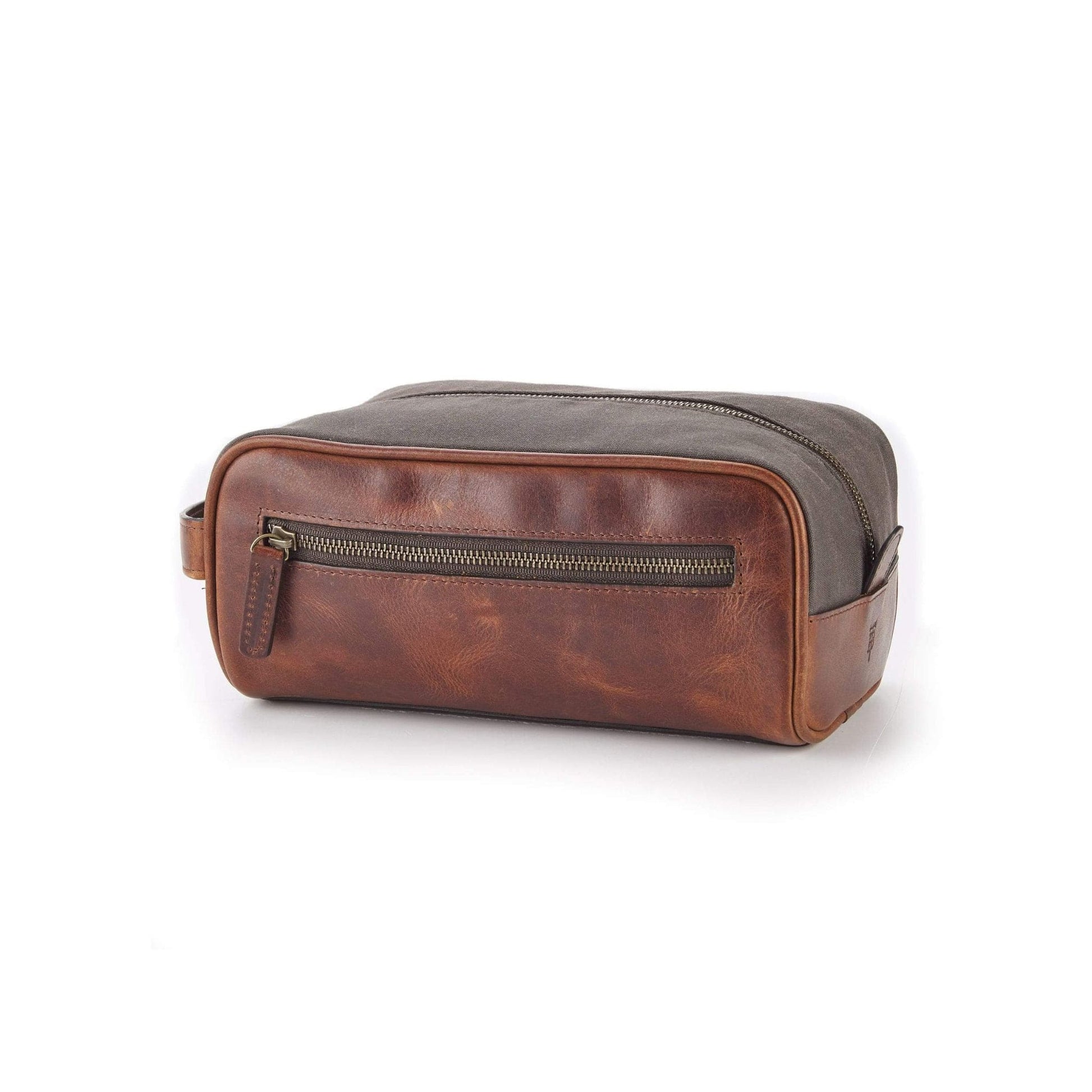 Tom Beckbe Canvas Dopp Kit Bark
