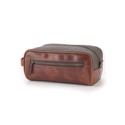 Tom Beckbe Canvas Dopp Kit Bark