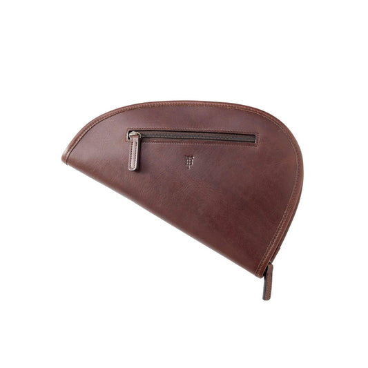Tom Beckbe Leather Pistol Case Oak
