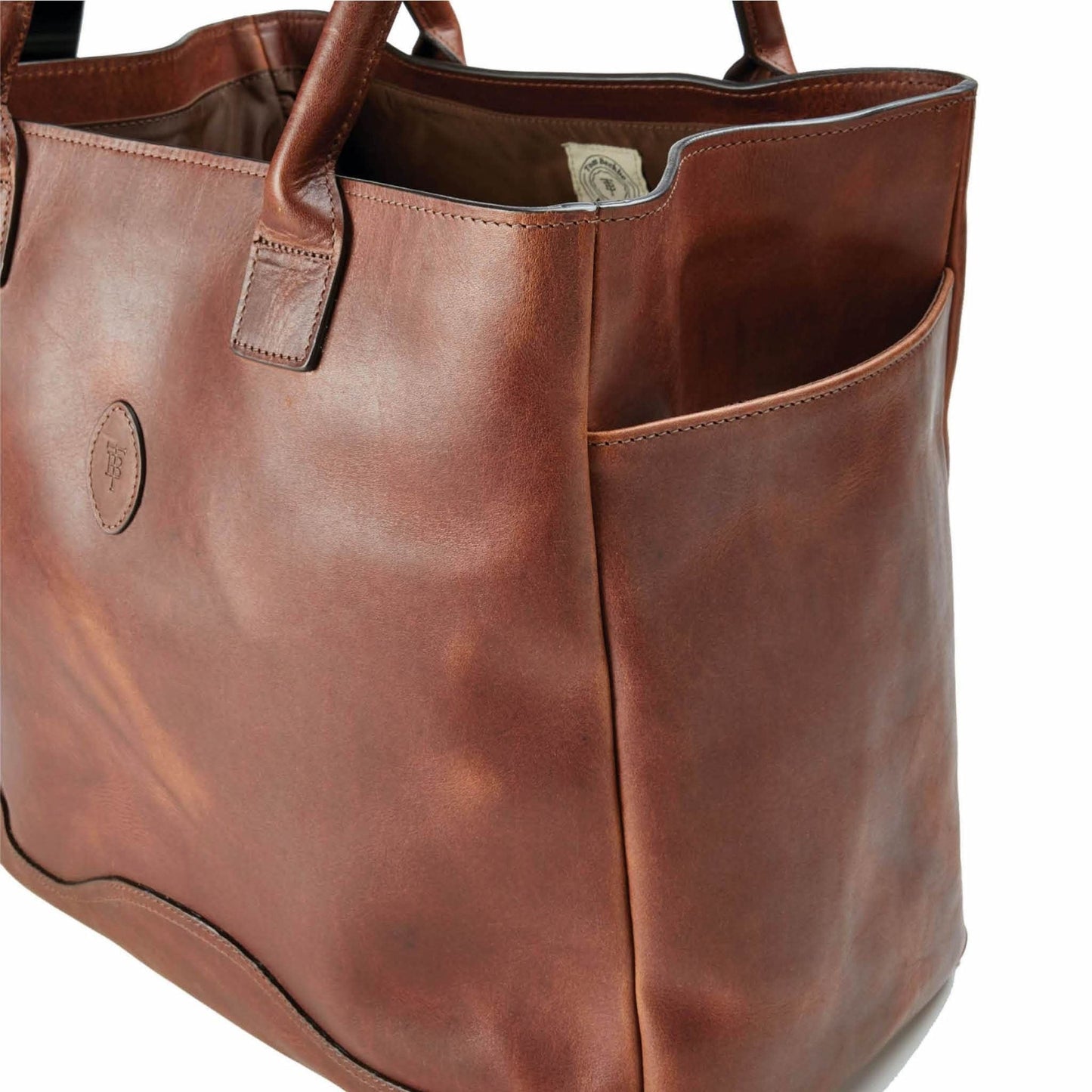 Tom Beckbe Leather Carryall Bag