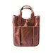 Tom Beckbe Leather Whiskey Tote - Oak