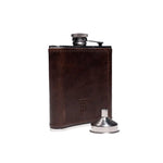 Tom Beckbe Hip Flask (6oz) - Oak