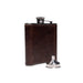 Tom Beckbe Hip Flask (6oz) - Oak