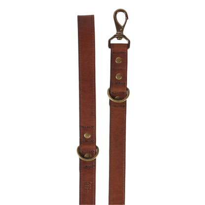 Tom Beckbe Leather Dog Leash