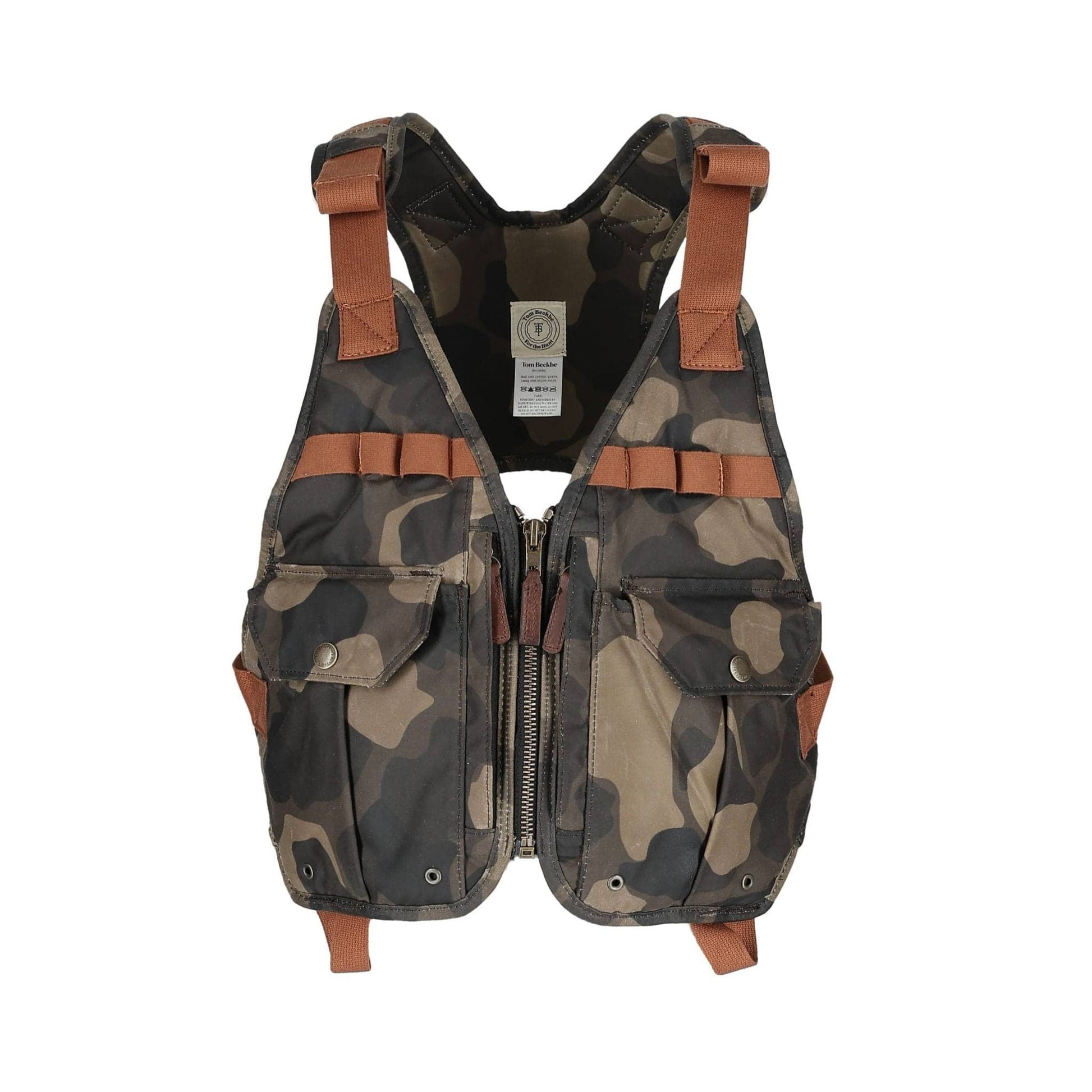 Tom Beckbe Waterfowl Strap Vest Classic Camo (Timber)
