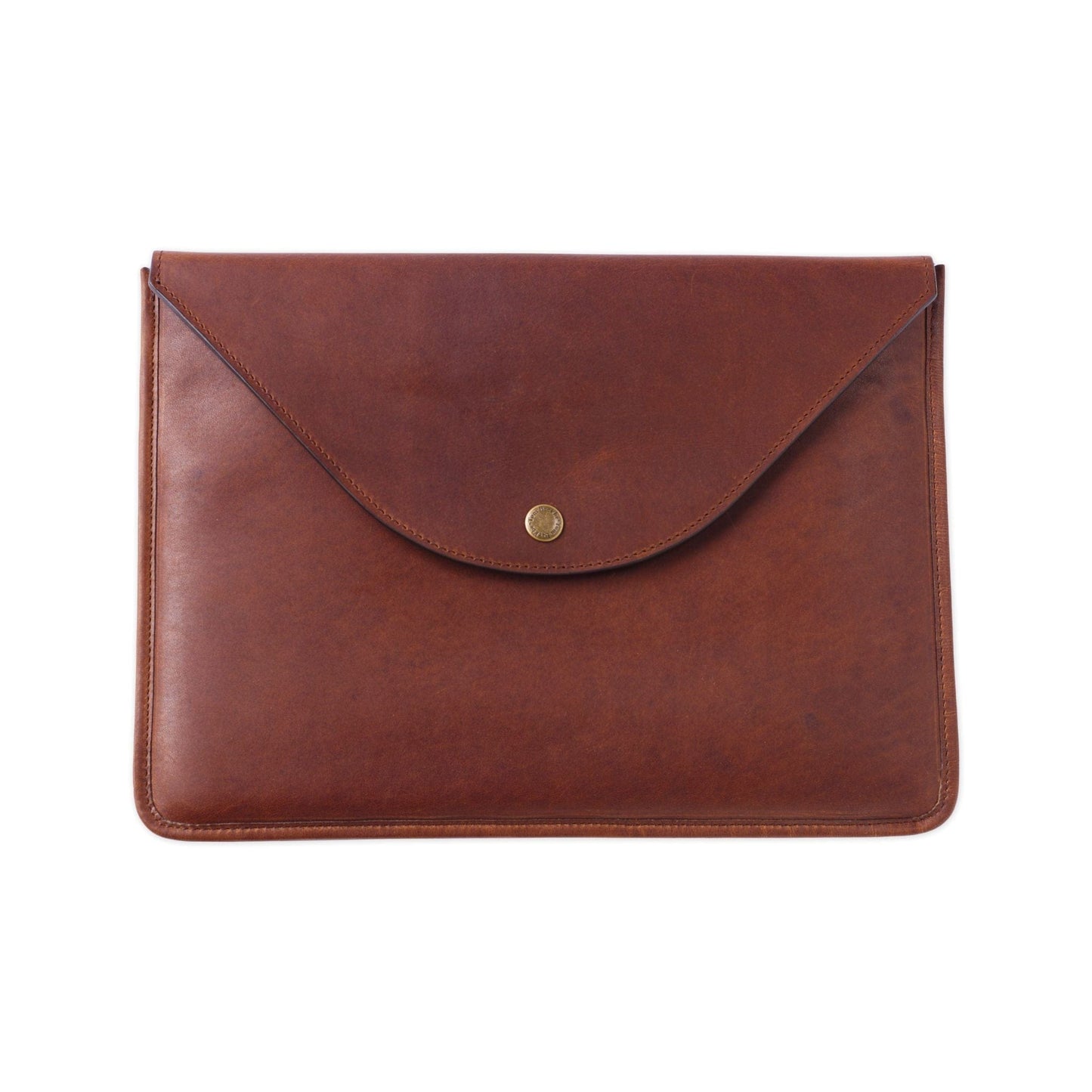 Tom Beckbe Leather Portfolio Oak