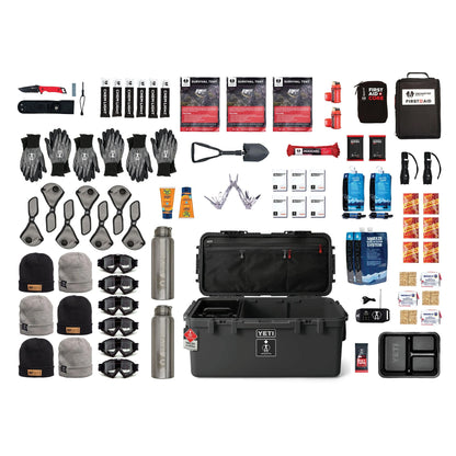 Uncharted Supply x Yeti 60L Basecamp Survival Kit
