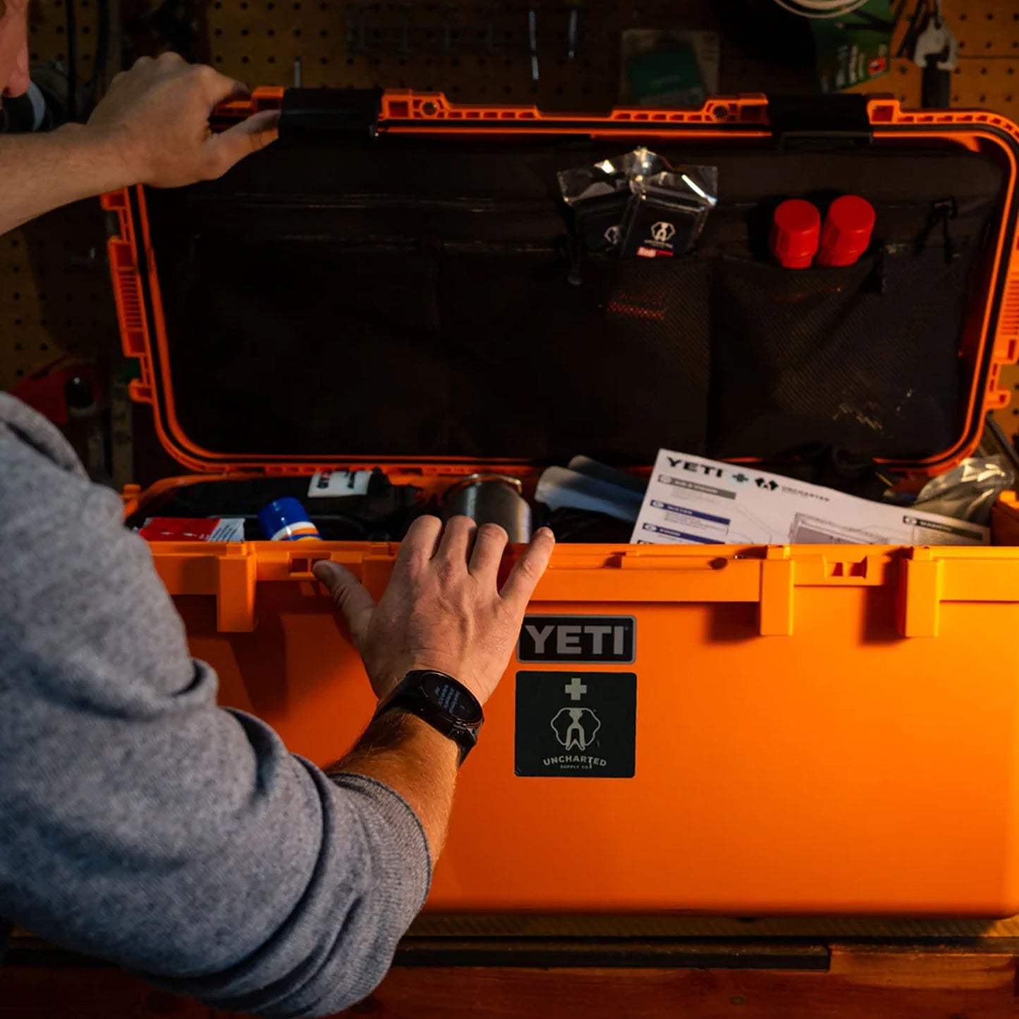 Uncharted Supply x Yeti 60L Basecamp Survival Kit