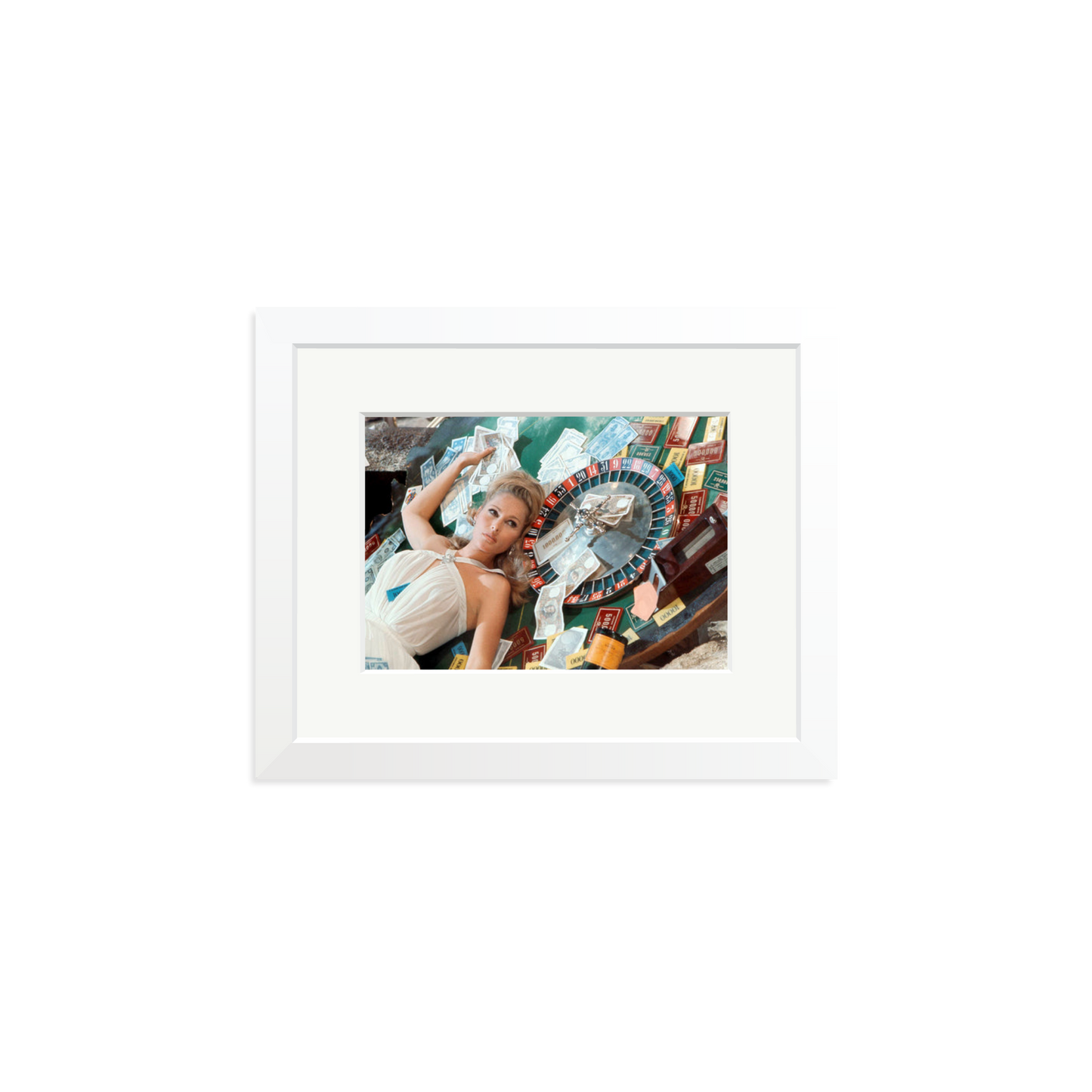 Ursula Andress at Casino Royale Framed Print