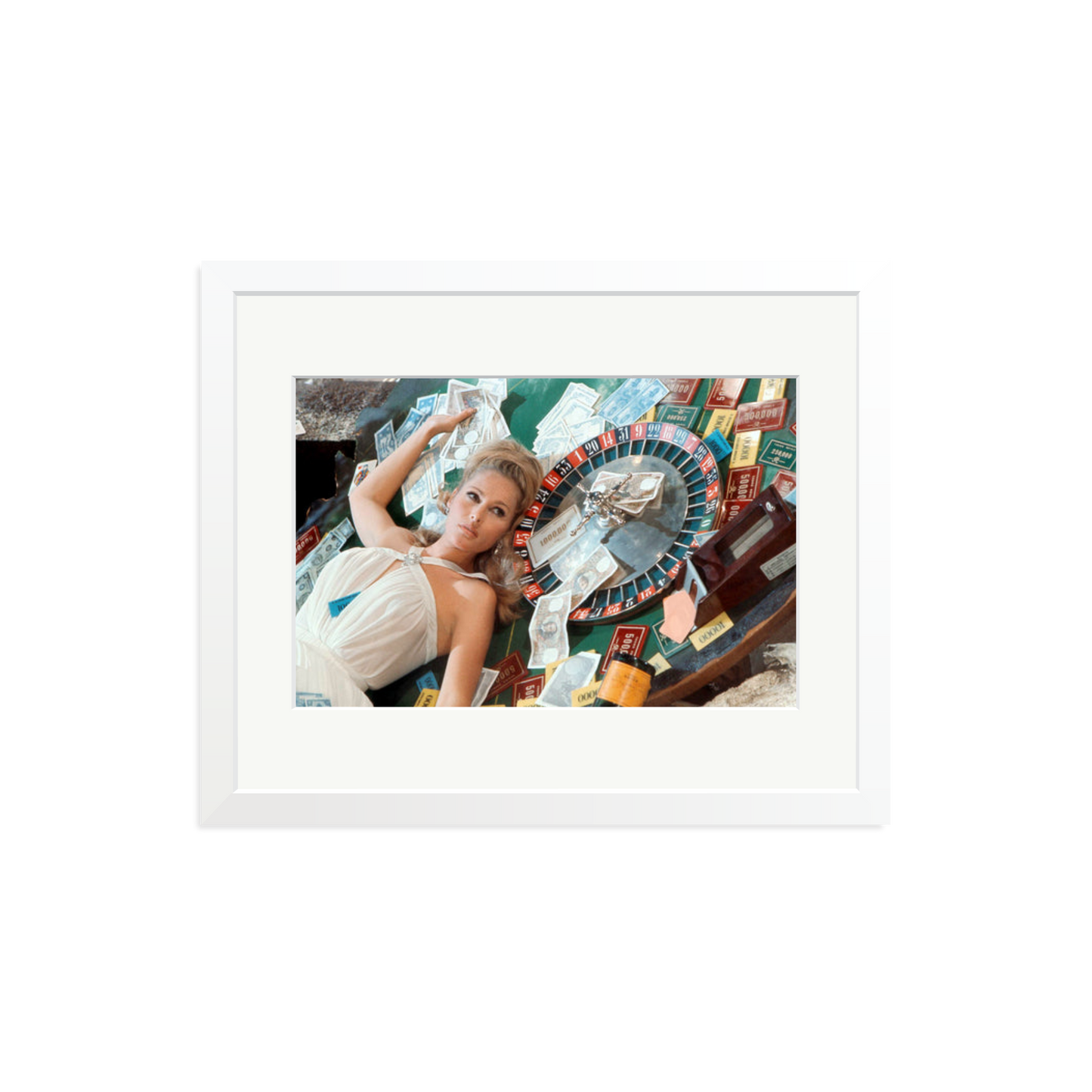 Ursula Andress at Casino Royale Framed Print