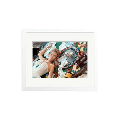 Ursula Andress at Casino Royale Framed Print