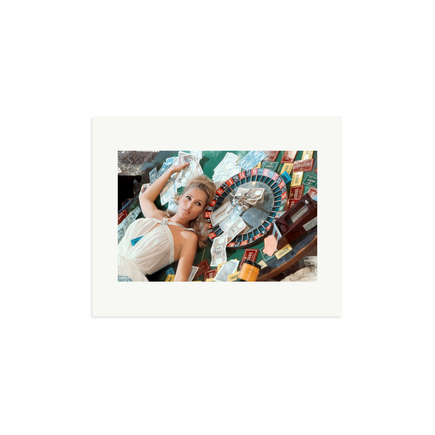 Ursula Andress at Casino Royale Framed Print