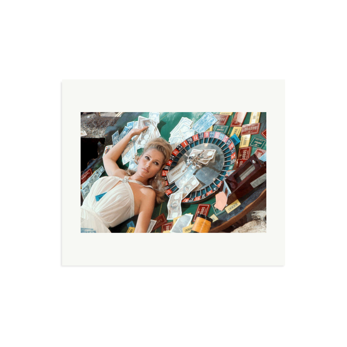 Ursula Andress at Casino Royale Framed Print
