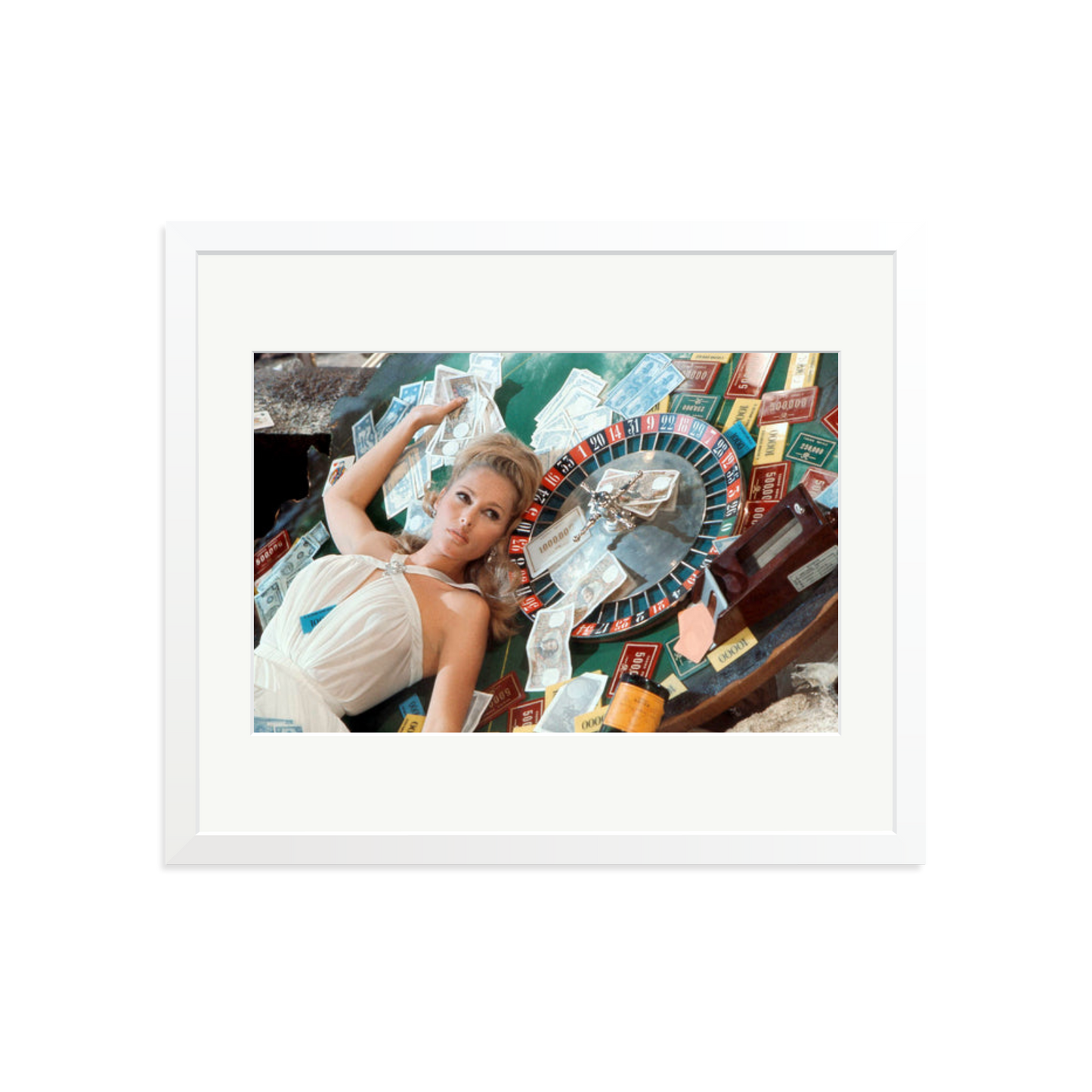 Ursula Andress at Casino Royale Framed Print