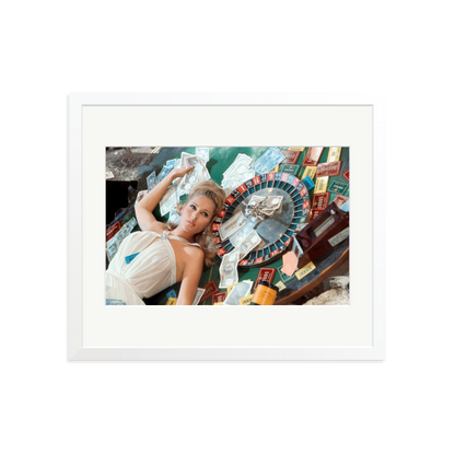 Ursula Andress at Casino Royale Framed Print