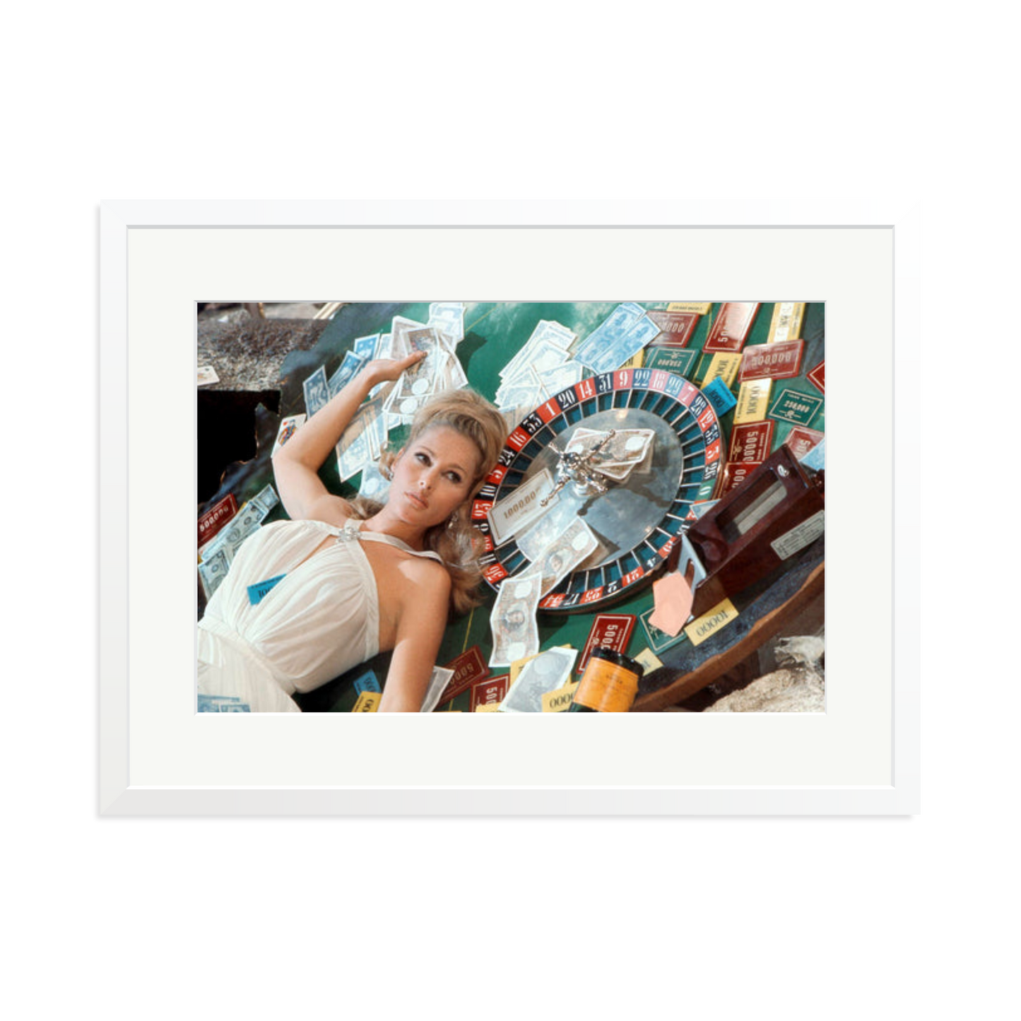 Ursula Andress at Casino Royale Framed Print